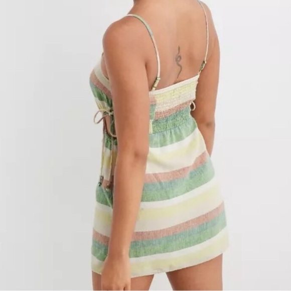 Green Embellished Cut Out Midi Sundress - Picture 2 of 7